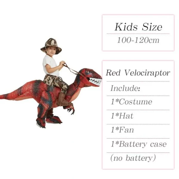 Dinosaurio inflable