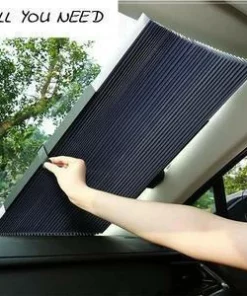 (工廠直銷) (今天60% OFF!) 防紫外線汽車伸縮窗簾
