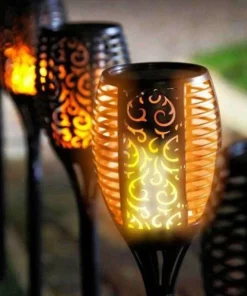 -50% 2021 Best Solar Flame Flicker Lamp