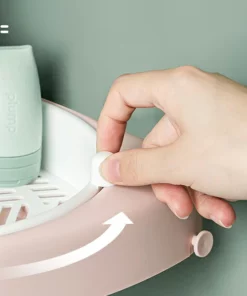 Steel Ball Rotating 360° Hollow Storage Rack