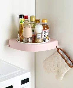 Steel Ball Rotating 360° Hollow Storage Rack