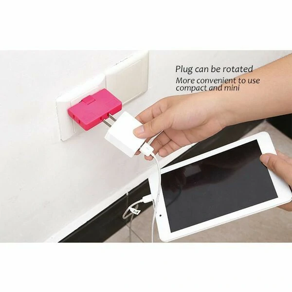 (🎅Early Christmas Hot Sale 50% OFF)180 Degrees Rotatable Socket Converter (BUY 3 GET 3 FREE)