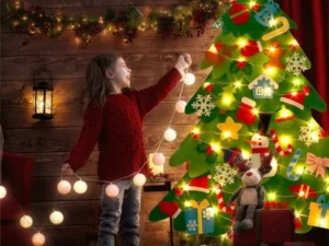 (🎄Early Christmas Promotion--50%OFF)Felt Christmas Tree Set