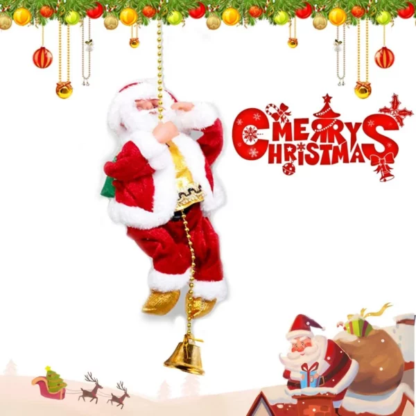 （圣诞节预售 - 50% 折扣）圣诞老人音乐攀岩绳
