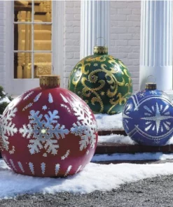 Outdoor Christmas inflatable Decorated Ball-Golden🎉Christmas pre-sale 40% off