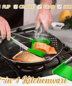 🎄CHRISTMAS PRE SALE - 50% OFF🎄2-In-1 Food Shovel Tongs-Buy 3 Get Extra 15% OFF