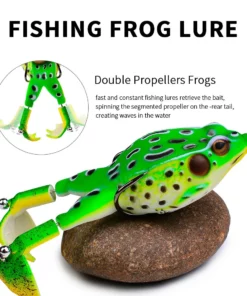 (Christmas Pre Sale - Save 50% OFF) Double Propeller Frog Lures-Buy 3 get 2 free