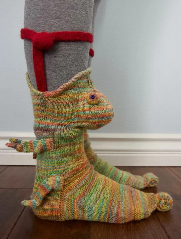 🎅(Christmas Early Sale - Save 40% OFF)Knit Crocodile Socks
