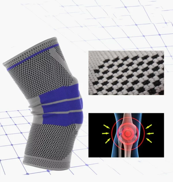 Nylon Silicon Knee Protection
