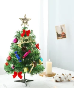 (Վաղ Սուրբ Ծննդյան վաճառք) Փայլուն տոնածառ՝ ձյան ծաղկի լամպով