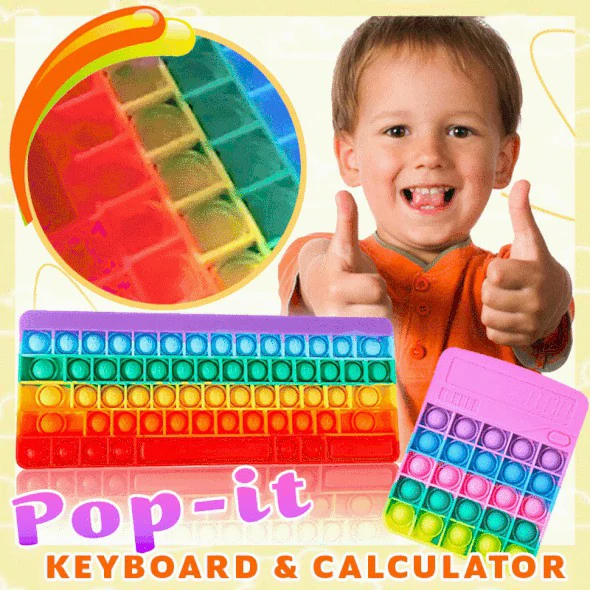 Клавиатура и калькулятор Pop-It Pioneer