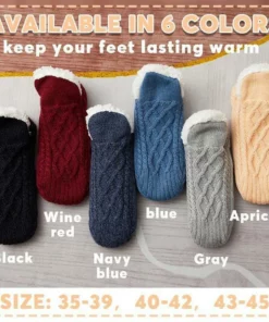 (? Chrëschtdag Cadeau) Plus Velvet Thickening Socks Schong