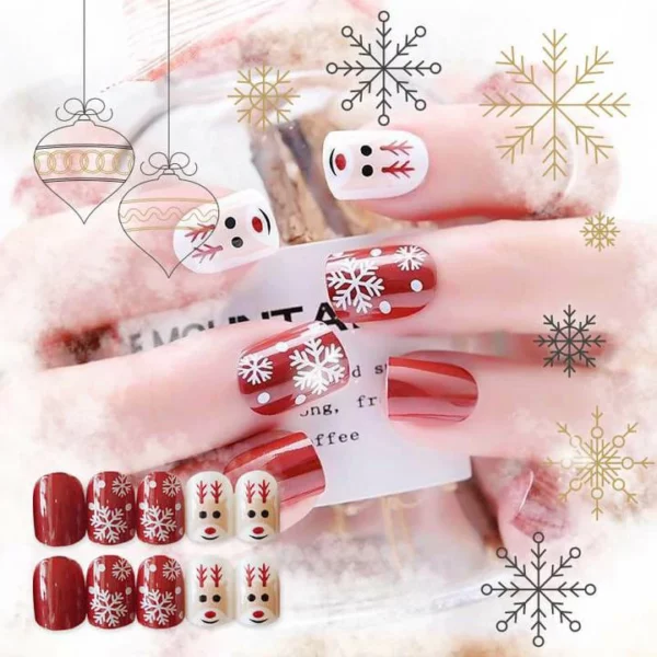 Christmas Nail Patch(24PCS)🎅 Christmas Limited Time Discount