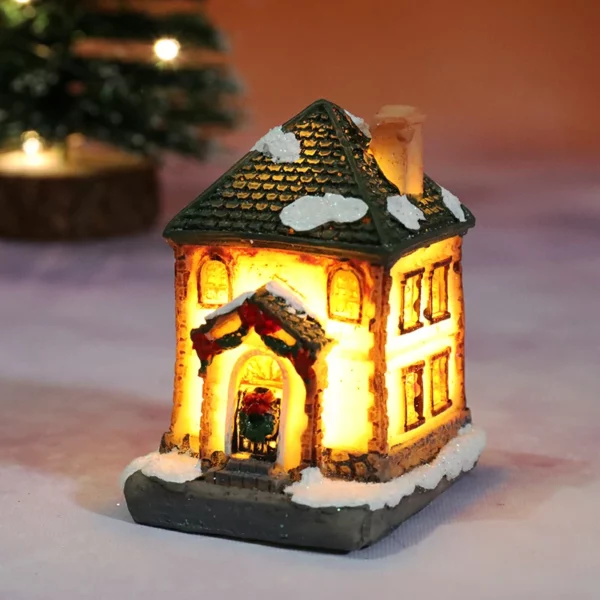 (🎅HOT SALE NOW🎄) Christmas Small House LED Decoration