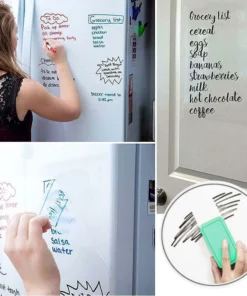 Self-adhesive Rewritable Transparent Film