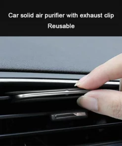 Car Air Vent Solid Perfume with Refill Sticks