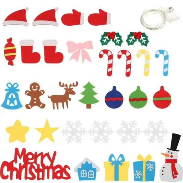 (🎄Early Christmas Promotion--50%OFF)Filt Christmas Tree Set