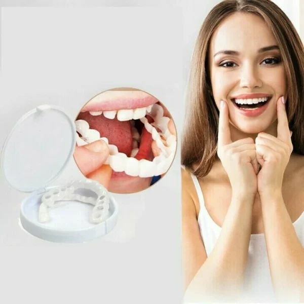 Nchekwa Ọhụrụ Plus Snap-Na Dentures