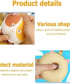 Creative Decompression Big Face Cat Toy