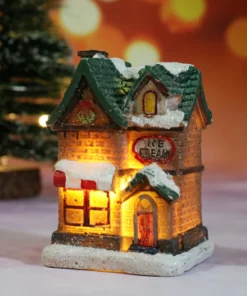 (🎅HOT SALE NOW🎄) Christmas Small House LED Decoration