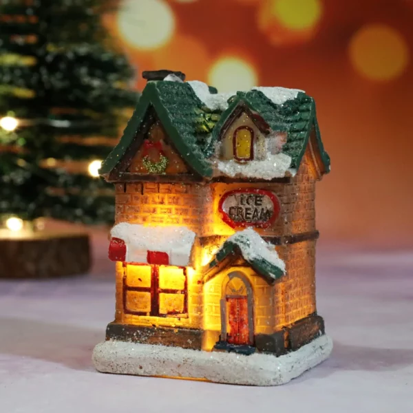 (🎅VENTA CALIENTE AHORA🎄) Decoración navideña LED para casa pequeña