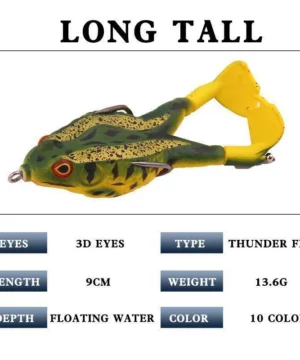 🎁Early Christmas Promotion-🐠Double Propeller Frog Soft Bait