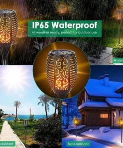 -50% 2021 Best Solar Flame Flicker Lamp