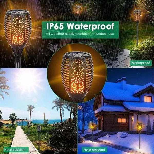 -50% 2021 Pinakamahusay na Solar Flame Flicker Lamp