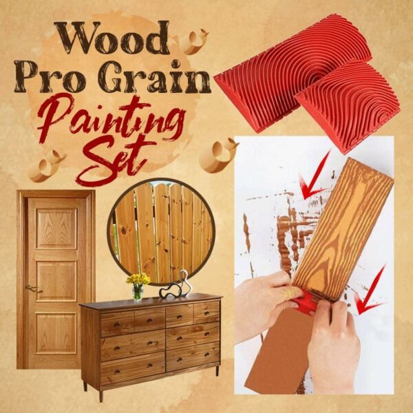 Wood Graining DIY Tool Set (Summer Sale Save $14)