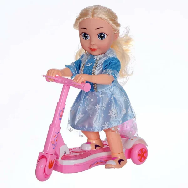 女孩玩具，遥控万能滑板车娃娃