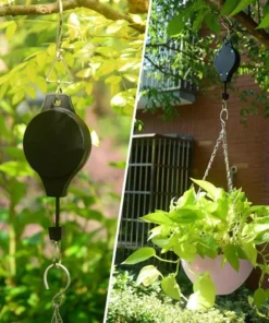 (60% OFF LAST DAY PROMOTIONS)Retractable Hook For Garden Baskets Pots, Birds Feeder