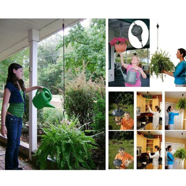 (60% OFF LAST DAY PROMOTIONS)Retractable Hook For Garden Baskets Pots, Birds Feeder