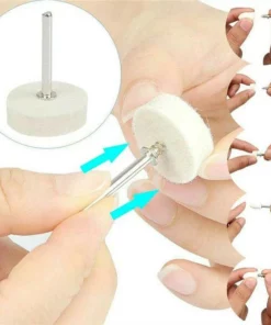 Mirror Polishing Tool for Wool Wheel(76 pcs)