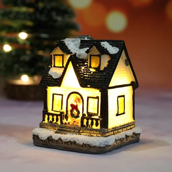 (🎅VENTA CALIENTE AHORA🎄) Decoración navideña LED para casa pequeña