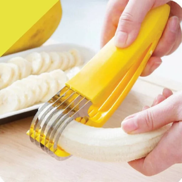 (OFERTA DE VERANO - AHORRE 50% DE DESCUENTO) Perfect Banana Slicer: COMPRE 2 Y OBTENGA 2 GRATIS
