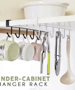 (🔥Summer Hot Sale - 50% OFF) Under-Cabinet Hanger Rack (6 Hooks)