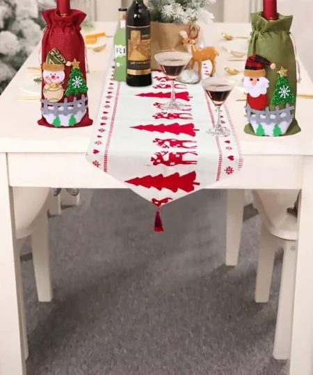 Christmas Handmade Tablecloth Decoration