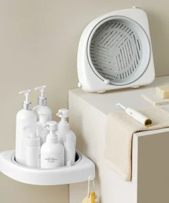 Steel Ball Rotating 360° Hollow Storage Rack