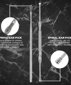 🔥BUY2 GET 1 FREE! Innovative Spring Ear Wax Cleaner Tool Set