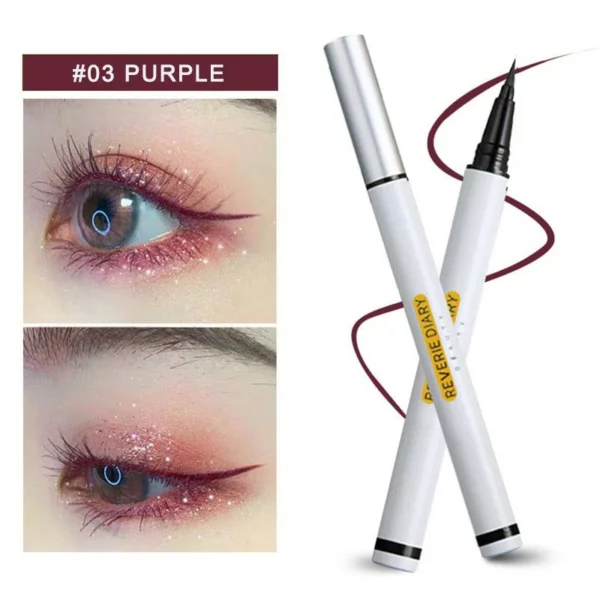 (50% Gbanyụọ)Agba mmiri anaghị egbochi mmiri ngwa ngwa Ime Anwansi Eyeliner Pen