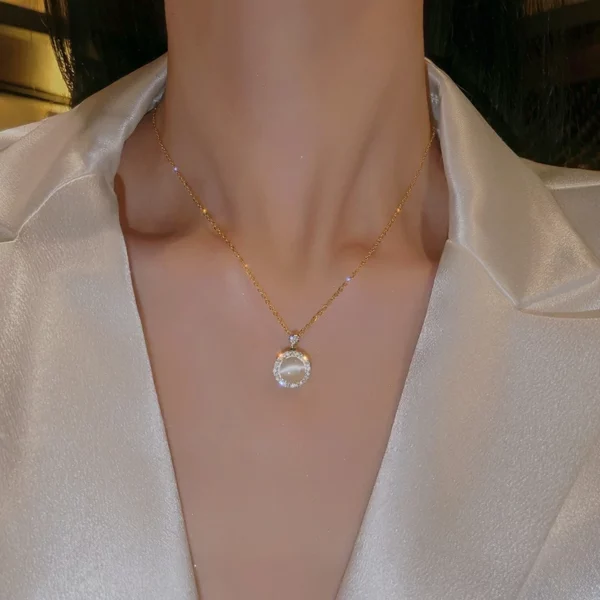 Cat's Eye Moonstone Necklaces