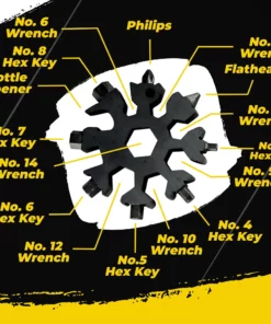 🎅Early Christmas Sale🎅 18-in-1 Snowflake Multi-tool