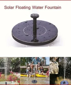 (Summer Hot Sale-50% Off) Solar Powered Fountain Pump