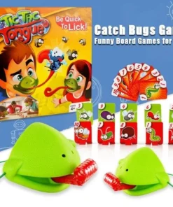 🔥HOT SALE-Tic Tac Tongue-Puzzle Game🦎