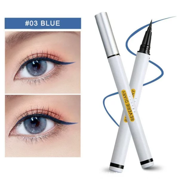 (50% OFF)Kolora Akvorezista Rapid-sekiga Magia Eyeliner Pen