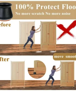 Early Christmas Hot Sale 50% OFF - New Style Furniture Silicone Protection Cover With Felt Pads