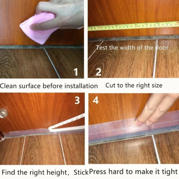 (Early Summer Promotions- Save 50% OFF) Weather Stripping Door Seal Strip