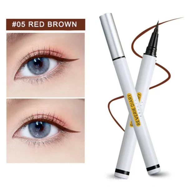 (50% Gbanyụọ)Agba mmiri anaghị egbochi mmiri ngwa ngwa Ime Anwansi Eyeliner Pen