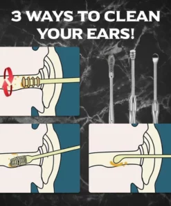 🔥BUY2 GET 1 FREE! Innovative Spring Ear Wax Cleaner Tool Set