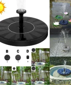 (Summer Hot Sale-50% Off) Solar Powered Fountain Pump